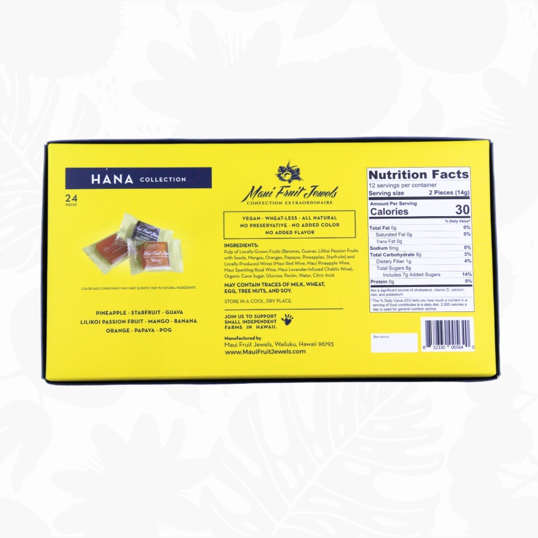 Hana Collection of Hawaii Fruit Jellies (24pc)