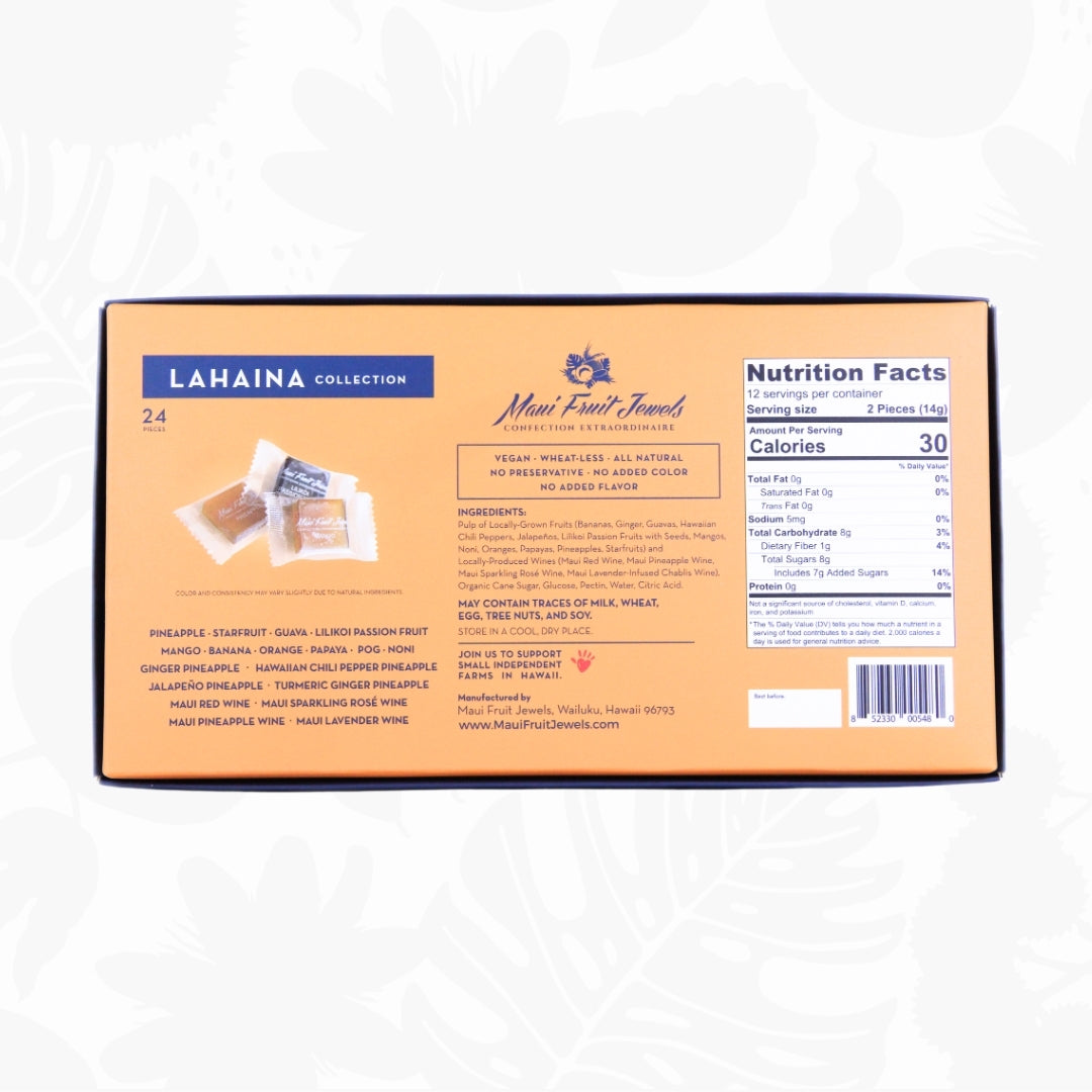 Lahaina Collection of Hawaii Fruit, Wine & Spice Jellies (24pc)