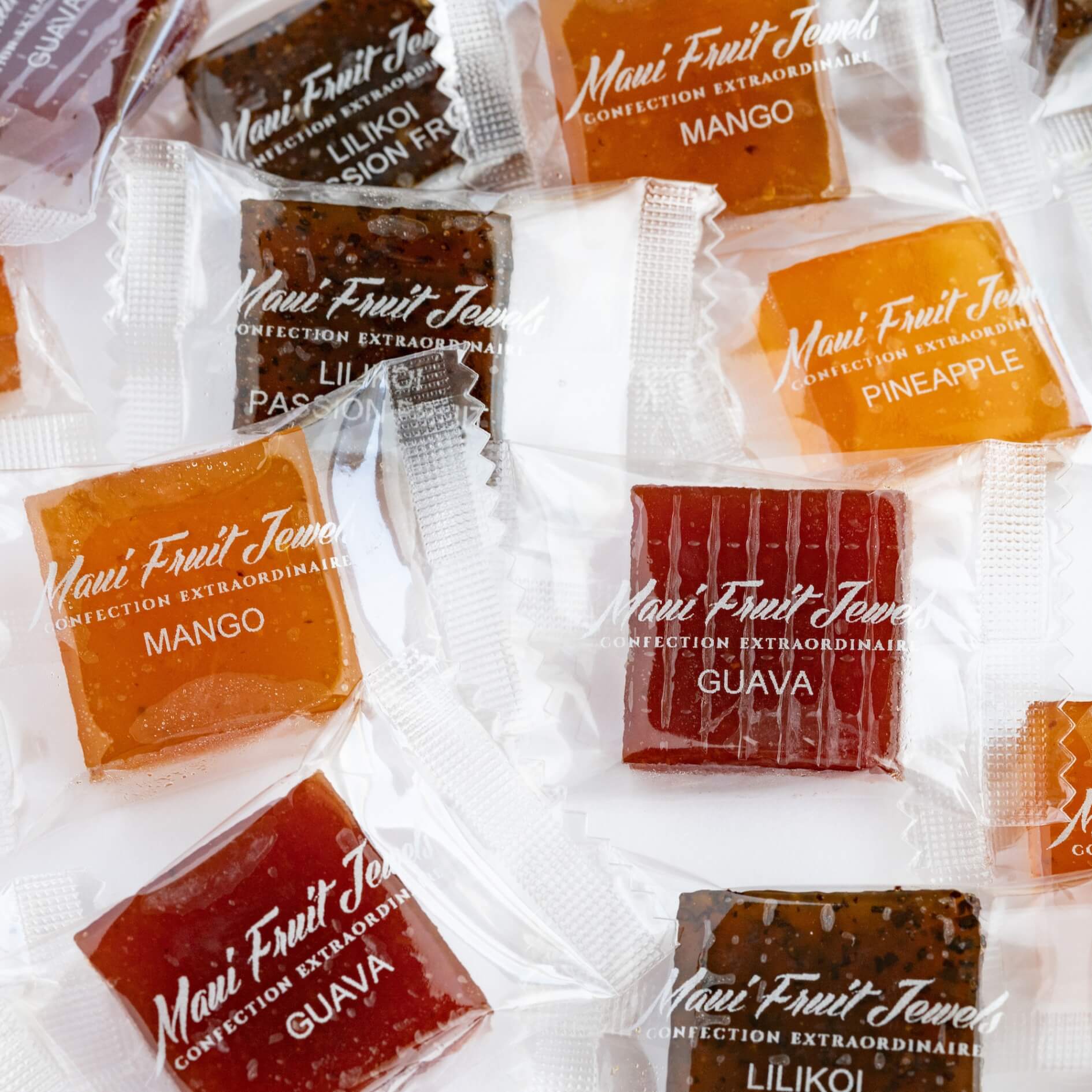 Exotic Fruit Jellies (Single Pieces)