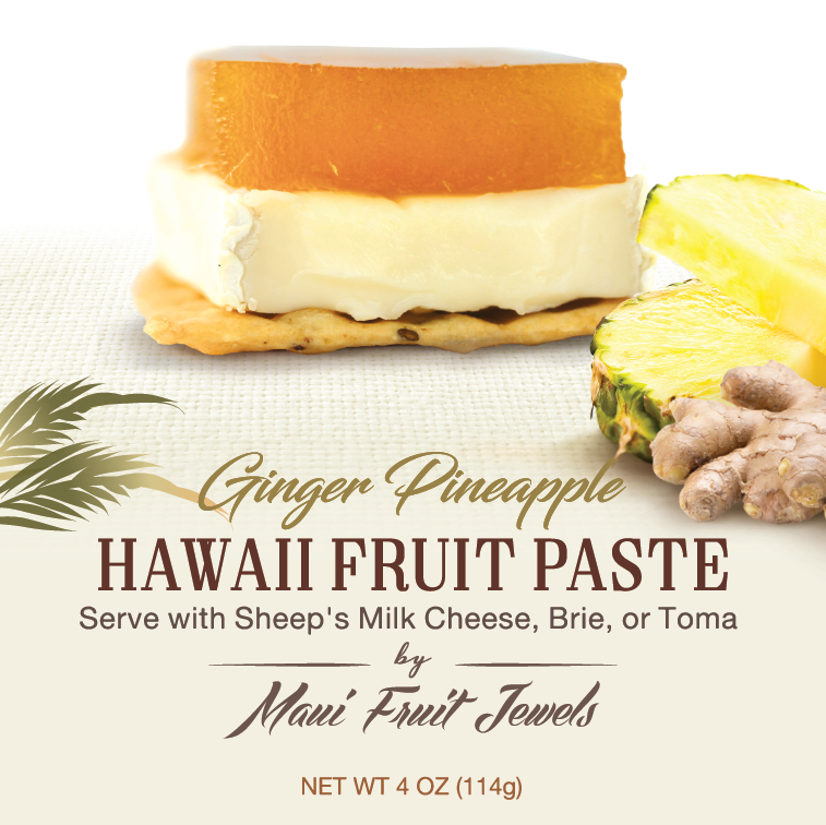 NEW! Ginger Pineapple Hawaii Fruit Paste