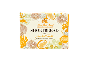 5-Piece Shortbread Cookie with Hawaii Fruits (5 Flavors)